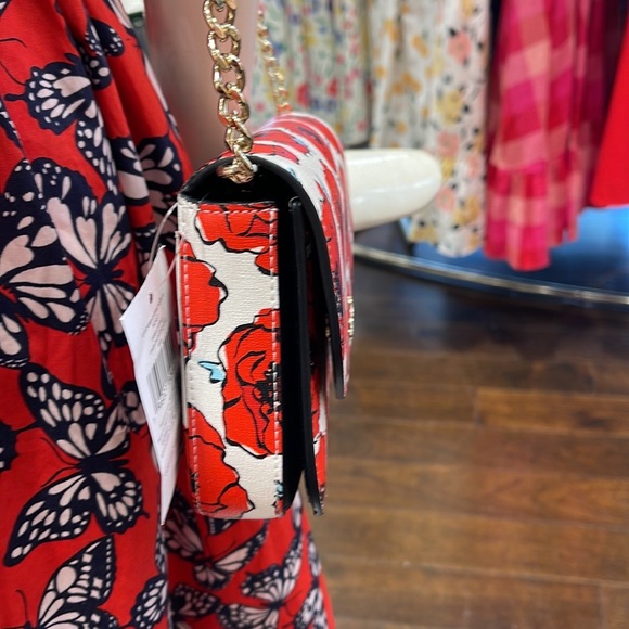 Kate Spade Kristi Poppy Printed Flap Crossbody
Cream Multi NWT - Picture 13 of 16